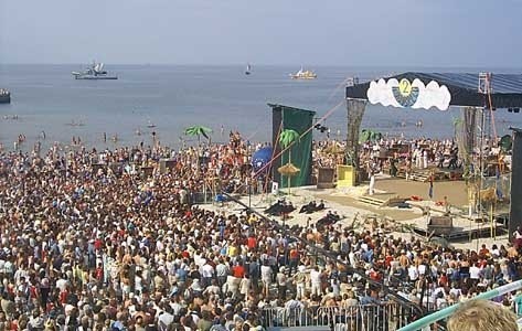 Organizatorzy szacują, że na kołobrzeskiej plaży było nawet sto tysięcy ludzi
