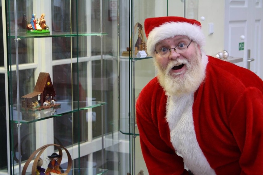 Święty Mikołaj odwiedził Muzeum Zabawek i Zabawy w Kielcach