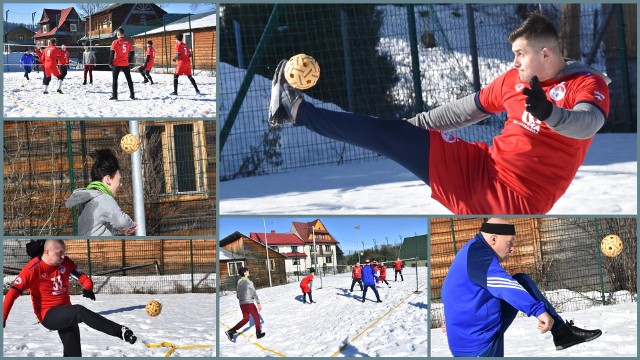 Turniej Sepak Takraw na śniegu - Białka Tatrzańska 21 luty 2021 roku