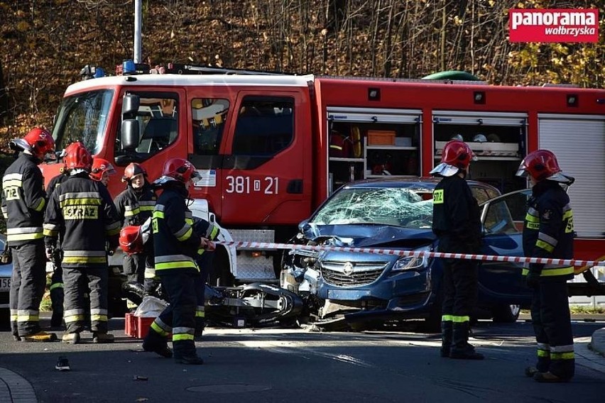 Śmiertelny wypadek motocyklisty przy Politechnice [ZDJĘCIA]