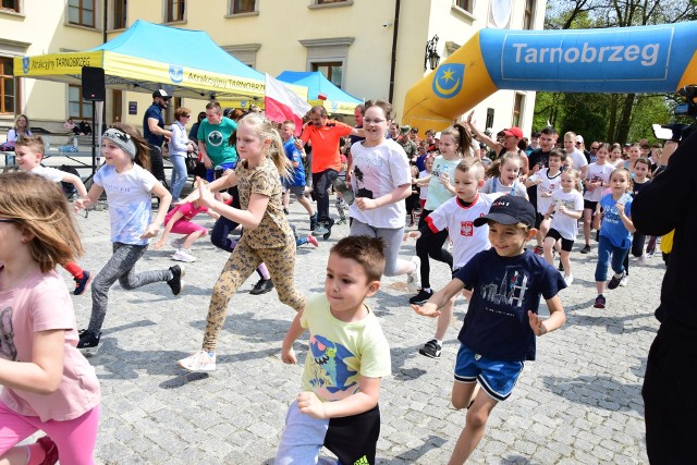 Bieg Konstytucji 3 Maja w Tarnobrzegu.