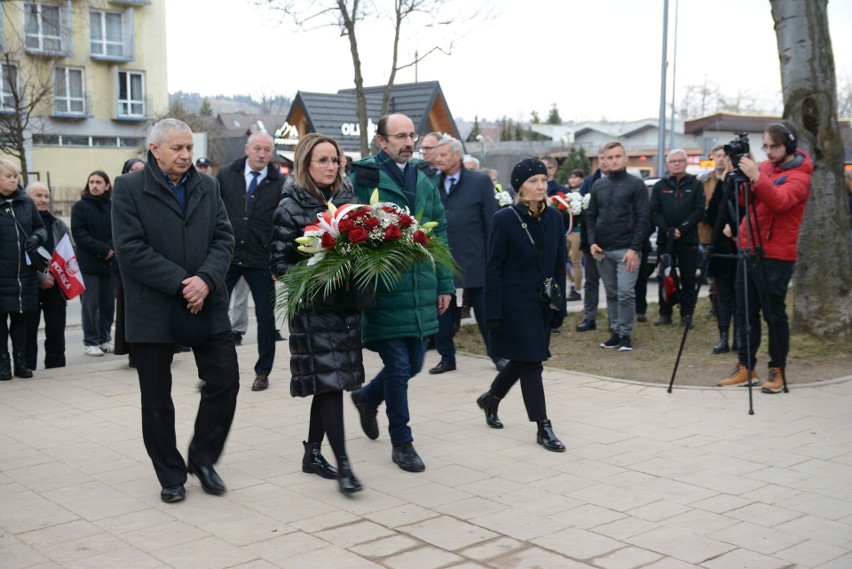 Uroczystości w dniu pamięci żołnierzy wyklętych w Zakopanem