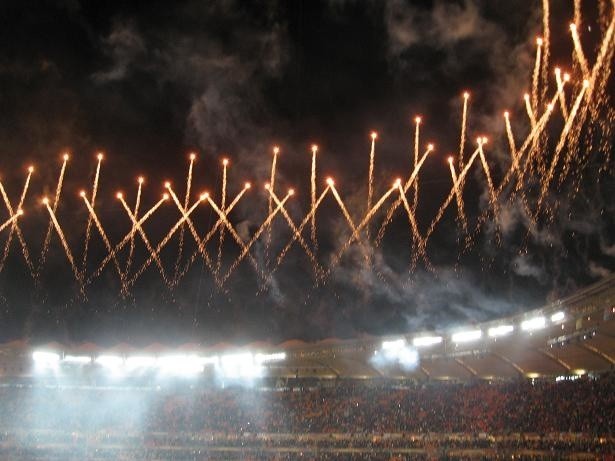 Finałowy mecz na Soccer Stadium zakończył imponujący pokaz sztucznych ogni