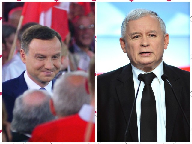 Prezydent Andrzej Duda i Jarosław Kaczyński.