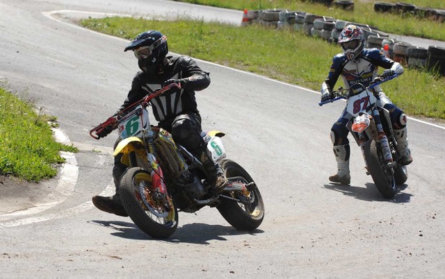 W koszalińskim moto parku organizowane są różne zawody.
