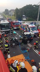 Wypadek w Michałowicach. Trzy osoby zostały ranne