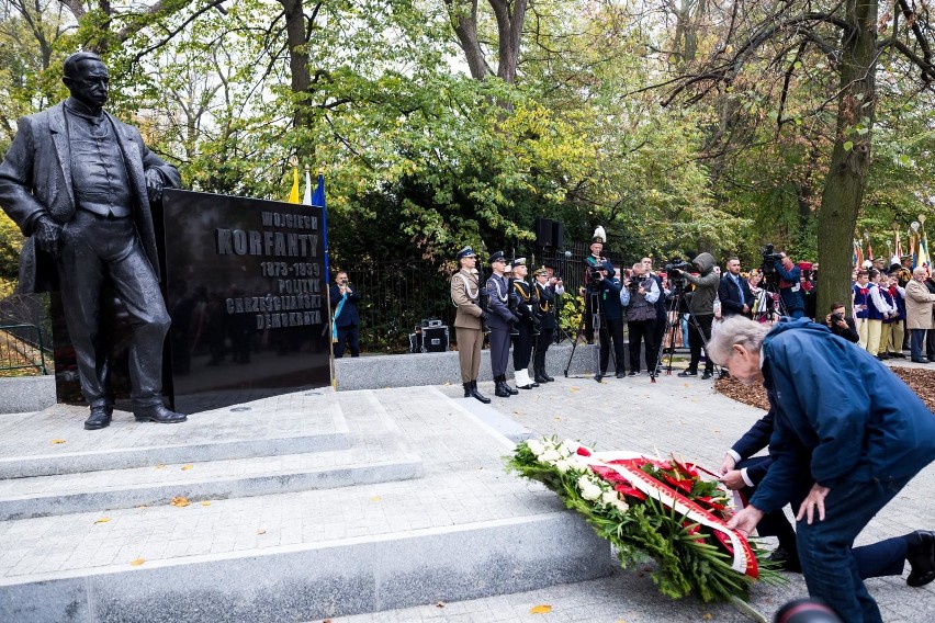 Odsłonięcie pomnika Wojciecha Korfantego w Warszawie odbyło...