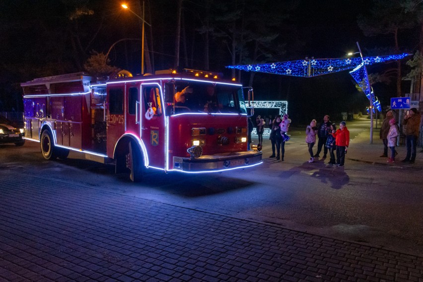 Konwój Pomocników Św. Mikołaja w gminie Rewal