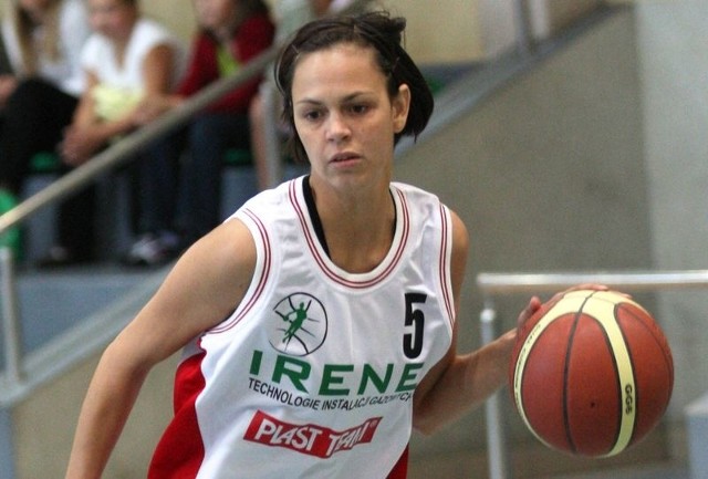 Lucie Conkova już w koszulce Hitu Kobylnica zagrała w jednym meczu z KSKK Koszalin.