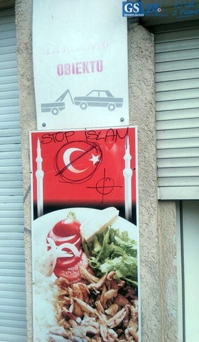 Rasistowski atak na turecki kebab w Szczecinie [WIDEO]