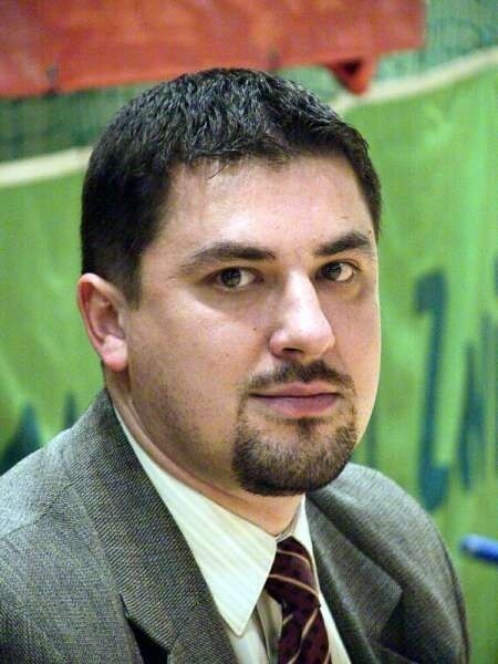 Piotr Bartnik, trener AZS Politechnika Radomska.