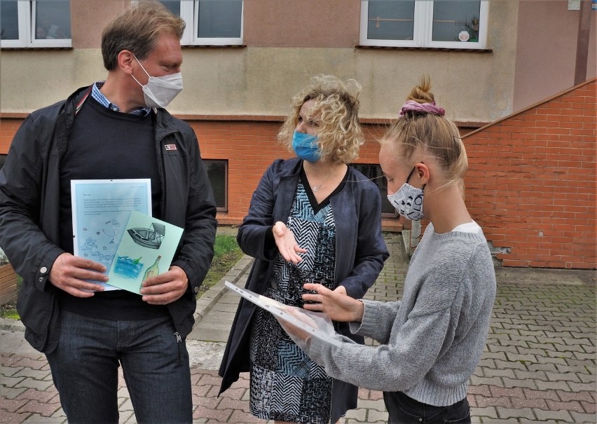 Tim Stalmann, mieszkaniec Hamburga przyjechał do Mścic, by...