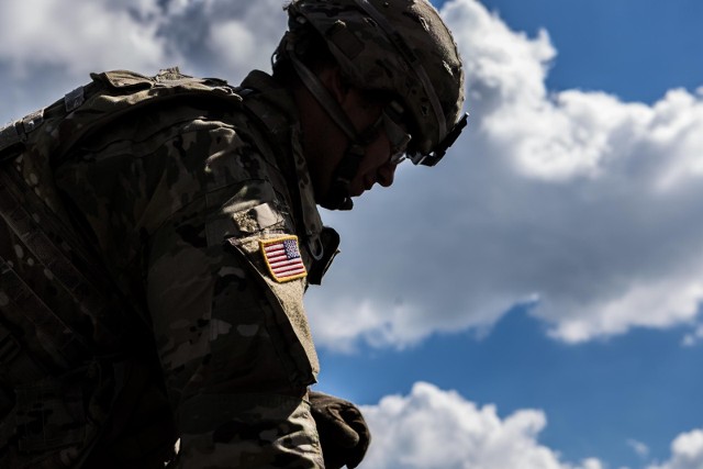 Amerykański żołnierz, zdjęcie ilustracyjne