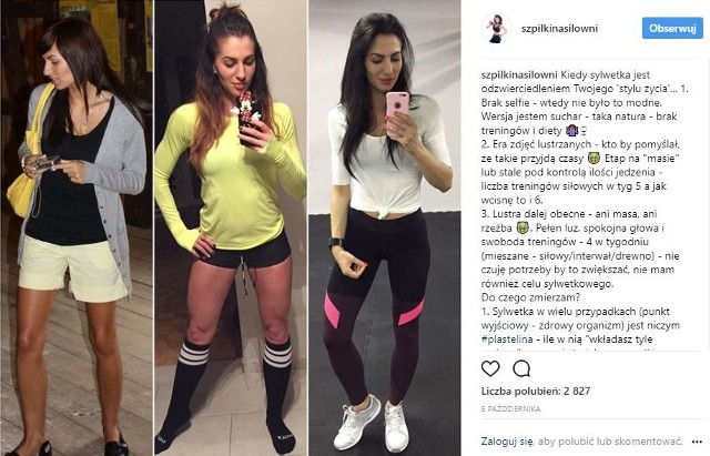 Małgorzata Kędzierska to trener personalny, współautorka sportowego bloga "Szpilki na Siłowni". Zajmuje się tematyką szeroko pojętego fitnessu oraz motywacji.  Jest związana z Giżyckiem. Prowadzi tam zajęcia. Jej profil na Instagramie obserwuje ponad 75 tysięcy osób.