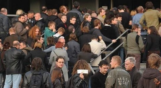 Fani tłumnie pojawili się Łuczniczce