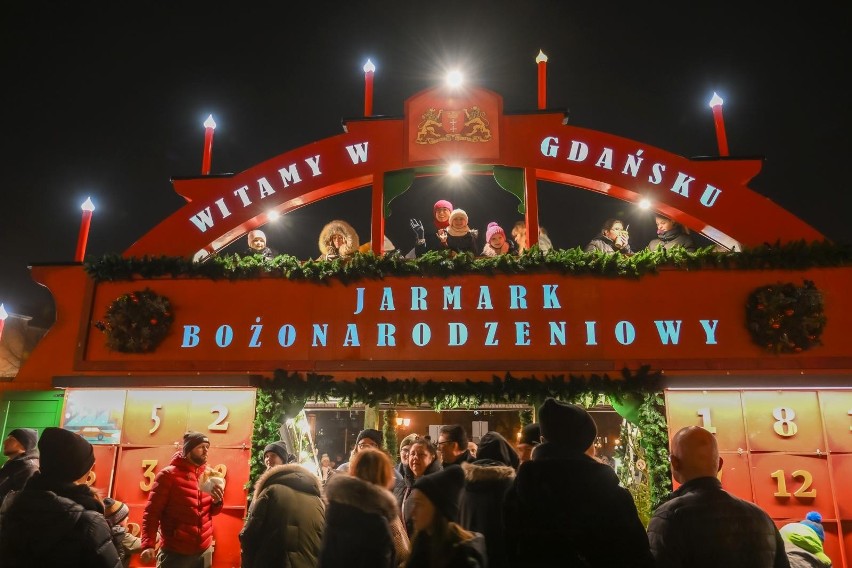 Jarmark Bożonarodzeniowy w Gdańsku przyciąga tłumy
