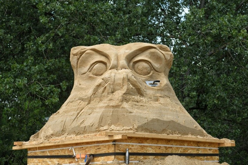 Poznań Sand Festival wystartował w poniedziałek, 15 lipca....