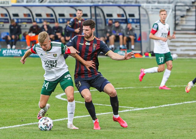 Pierwszy zespół Pogoni w ostatnim meczu ligowym pokonał Śląsk Wrocław 1:0.