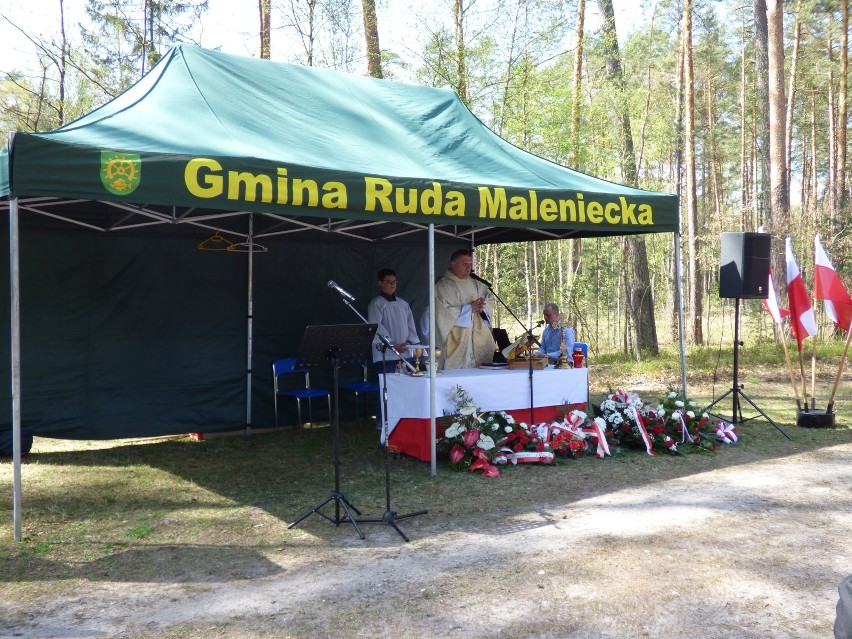 Uroczystość patriotyczna w uroczysku leśnym "Ormanicha" [ZDJĘCIA]