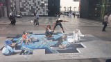 Niezwykłe malunki 3D. Artysta spod Krakowa zachwyca w Dubaju