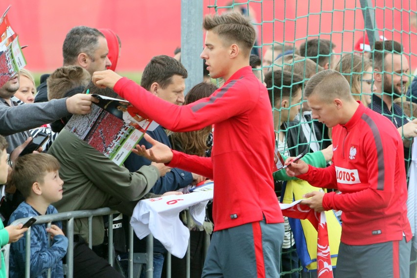 Kibice oglądali trening reprezentacji Polski U-21 w Lublinie (ZDJĘCIA, WIDEO)