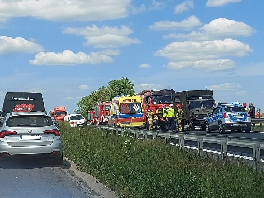 Wypadek w Wargowie. Na krajowej jedenastce zderzyły się dwa samochody