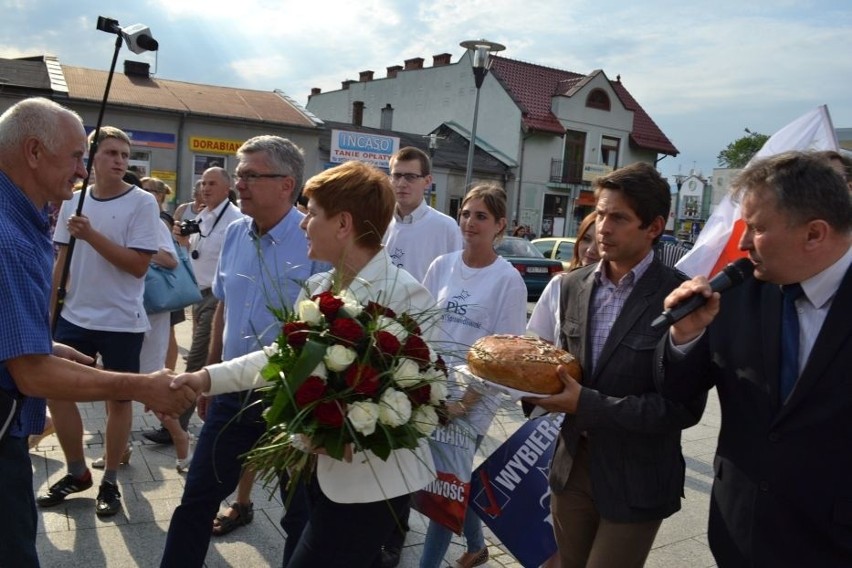 Beata Szydło z PiS odwiedziła Kłobuck