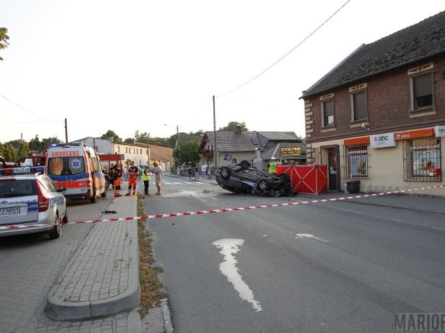 Do wypadku doszło około godz. 19 na ul. Niemodlińskiej.