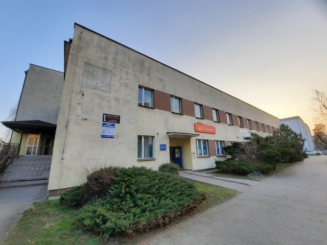 Dawny biurowiec Telekomunikacji Polskiej (obecnie Orange) przy ul. Ligonia w Kluczborku