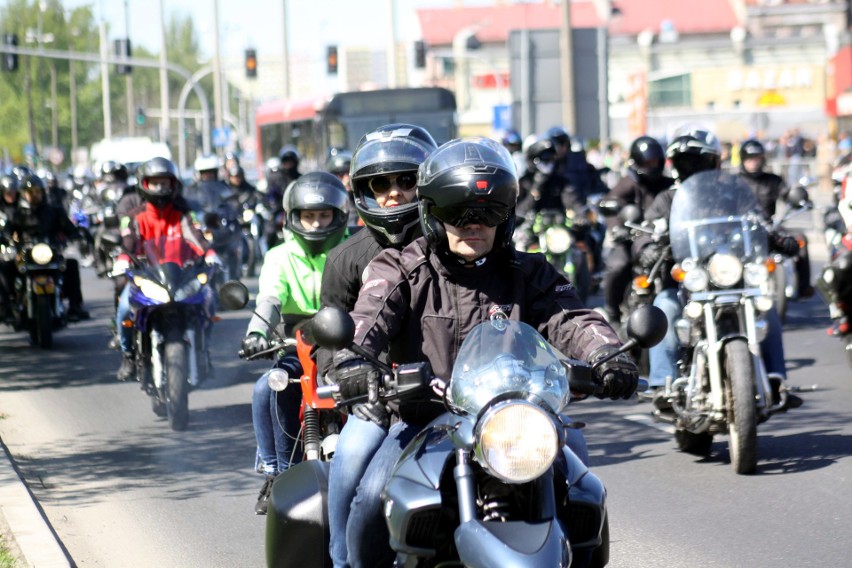 Rozpoczęcie sezonu motocyklowego 2018 w Lublinie. Przez miasto przejechała głośna parada (ZDJĘCIA)