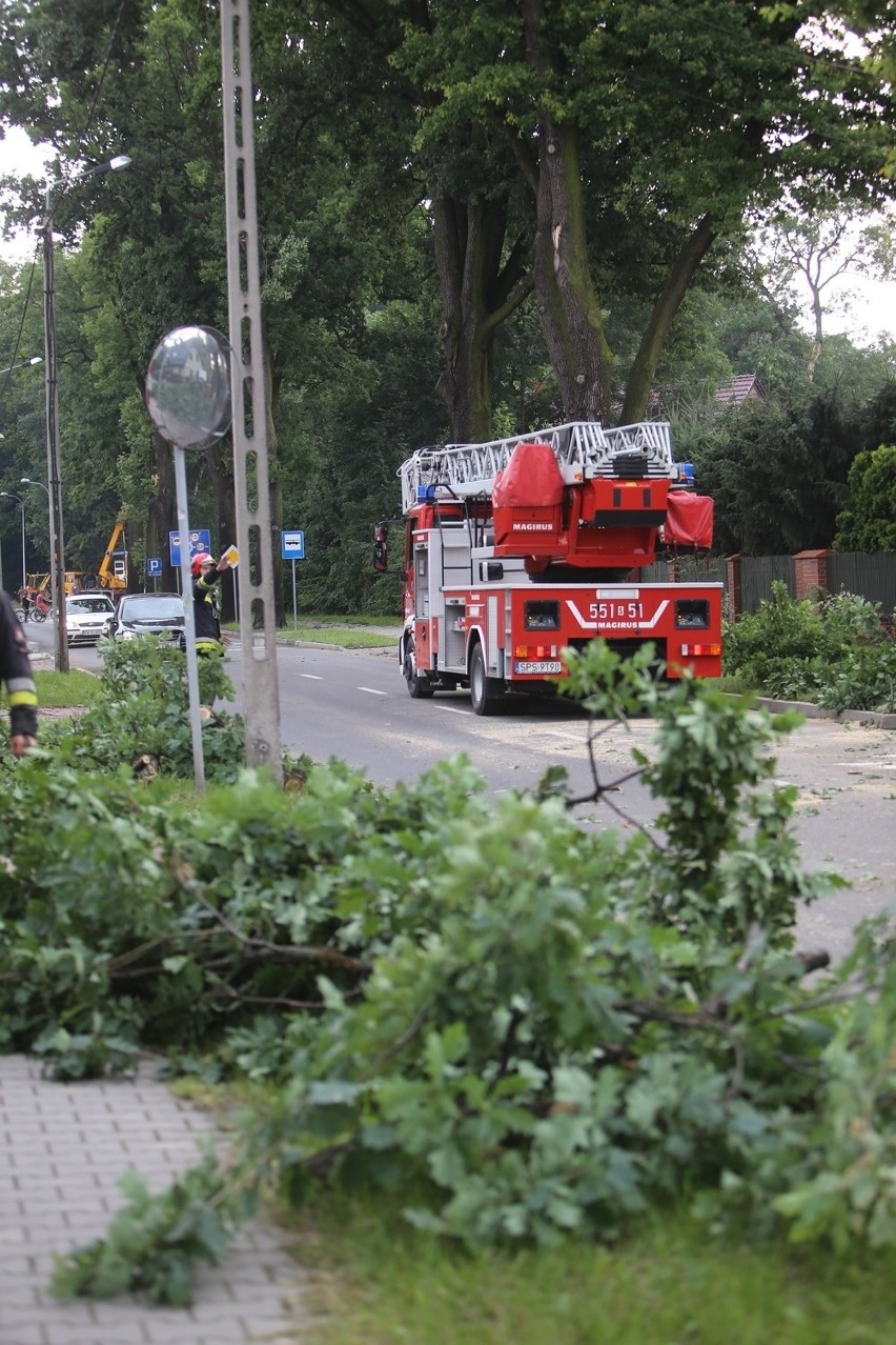 WIĘCEJ ZDJĘĆ ZNISZCZEŃ PO WICHURZE W PSZCZYNIE