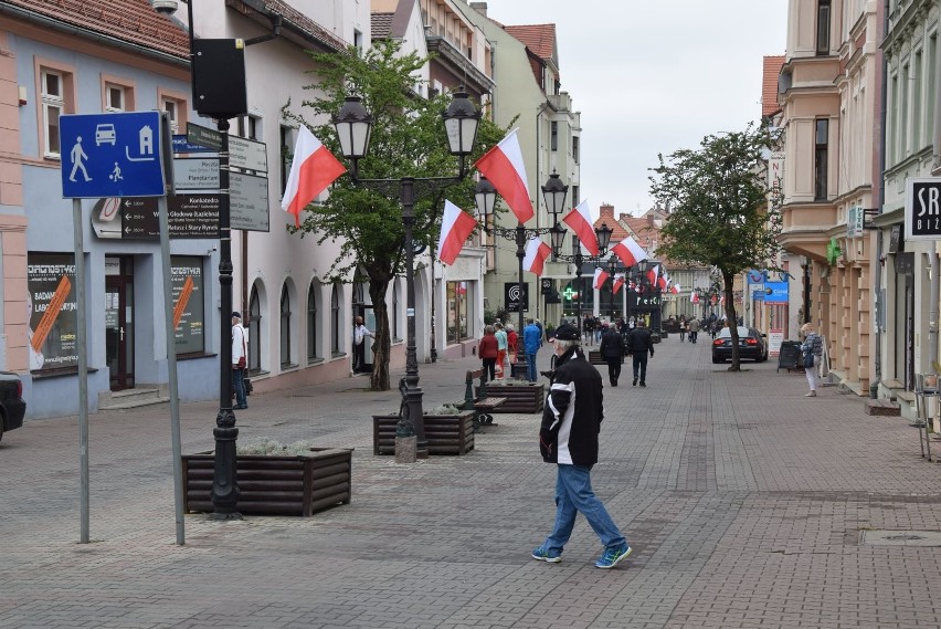 Zielona Góra od 1 do 3 maja staje się bialo-czerwonym...