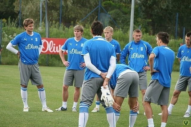 Konferencja i trening Lecha przed meczem z Dnipro Dniepropietrowsk