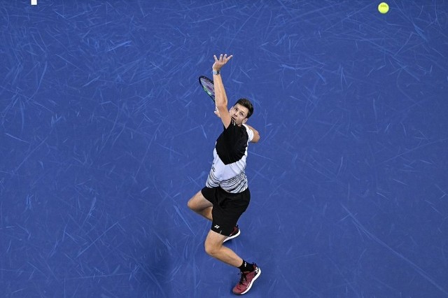 Hubert Hurkacz w ATP 250 w Antwerpii walczy o tytuł i punkty niezbędne do startu w turnieju Masters w Turynie