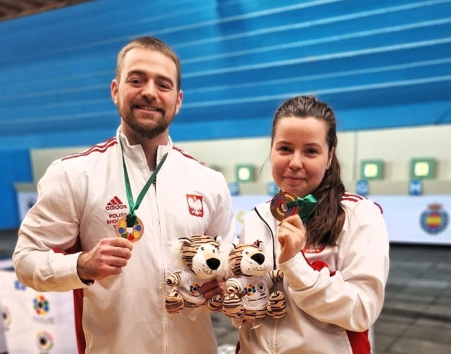 Grzegorz Długosz z Klaudią Breś zdobyli brązowy medal w zawodach Pucharu Świata.