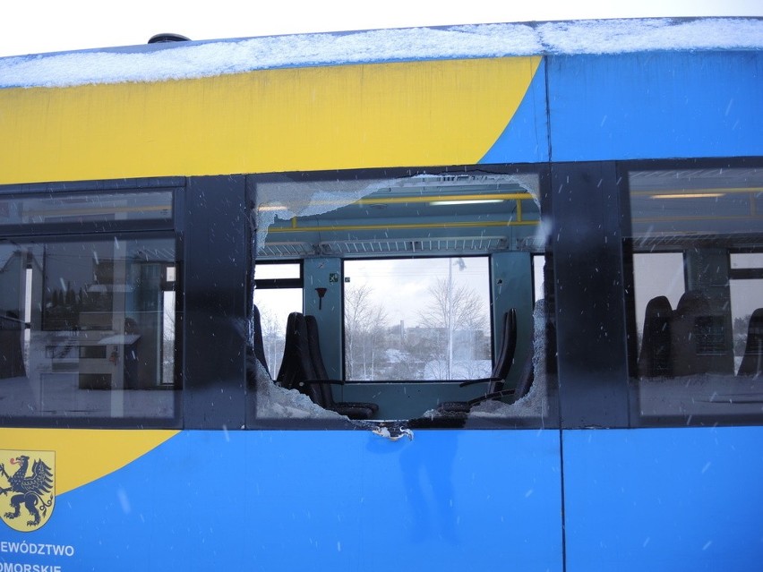 Pociąg relacji Miastko - Słupsk zderzył się z drzewem