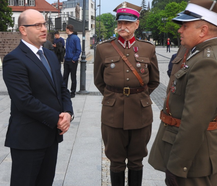 25.05.2021. Białystok, Rynek Kościuszki. Wieczór pamięci w...