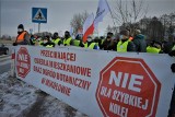 Protest w Mokrem na Wiślance: Nie dla CPK! Jesteśmy tym zdruzgotani i przytłoczeni