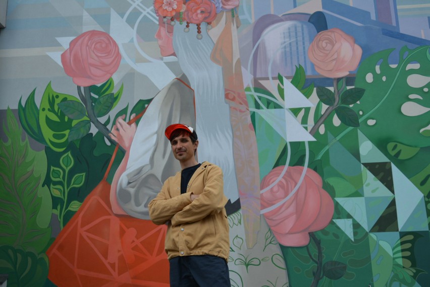 Katowice. Nowy mural na Galerii Katowickiej zachwyca! Jest ekologiczny, pochłania smog 