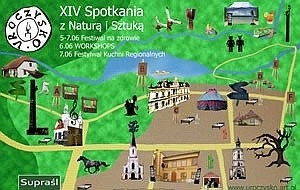 Uroczysko 2009 - symboliczna mapa