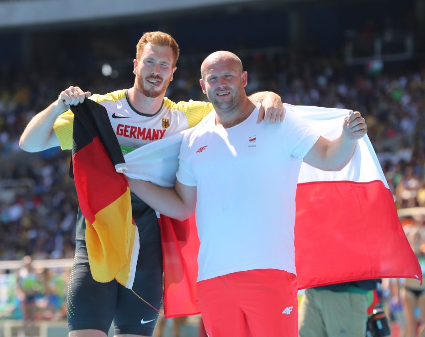 Dyskobol Piotr Małachowski zdobył w Rio srebrny medal....