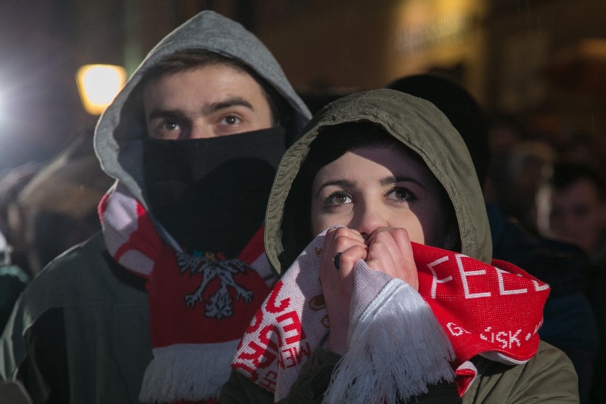 MŚ piłkarzy ręcznych: Katar - Polska. Krakowianie kibicowali w Strefie Kibica [ZDJĘCIA, WIDEO]