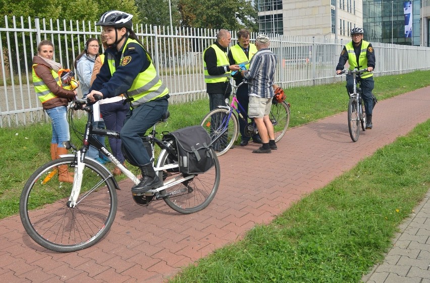 Tydzień mobilności w Łodzi: rowerzyści spotkali się z pracownikami MPK [ZDJĘCIA]