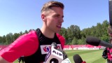 Jan Bednarek: Super będzie spotkać prezydenta. Przyjechałem na zgrupowanie i o tym tylko myślę [wideo]