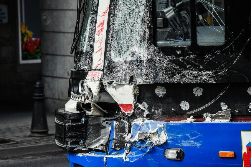 5 maja około godz. 9.00 doszło do zderzenia tramwajów w...