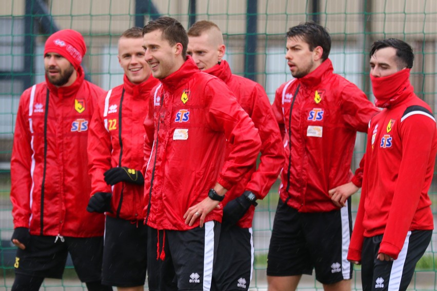 Piłkarze Jagiellonii na pierwszym grupowym treningu