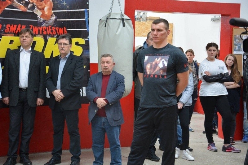 U "Skłodowskiej" trenowali z Mateuszem Masternakiem, polskim mistrzem boksu 