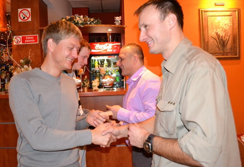 Paweł Staszek (z prawej) jest zawsze mile widziany w GTŻ