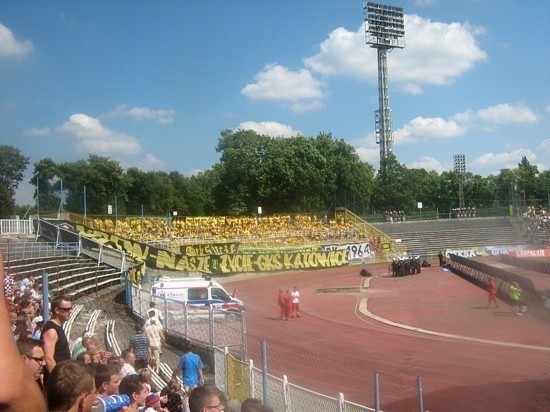 Górnik Zabrze 2:0 GKS Katowice. Trybuny