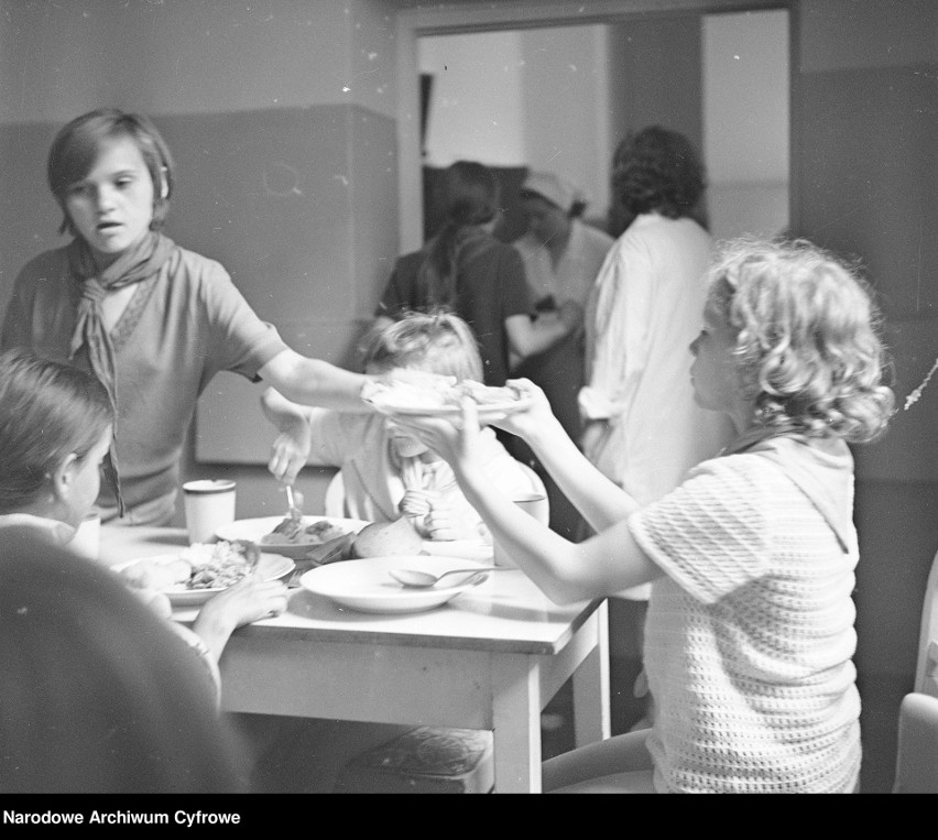 Kolonie dla dzieci wiejskich w Warszawie 1972 rok
